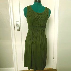 3/$30 Hunter Green Dress